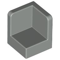 Lego panel roh 1x1x1, světle šedá (4100379)